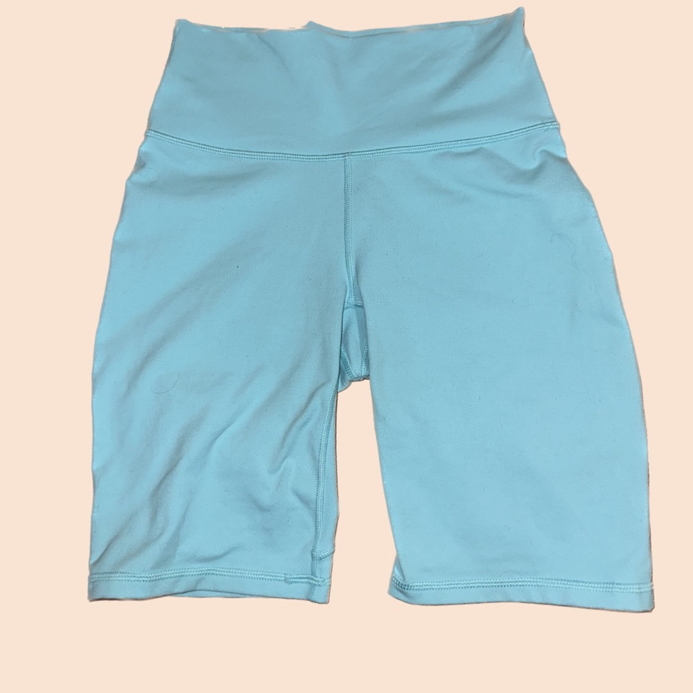 Fabletics high waisted biker shorts